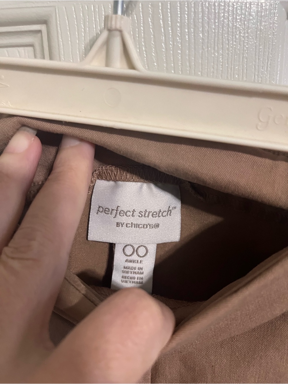 Chico's Perfect Stretch Trousers Size 00 - Picture 5 of 9